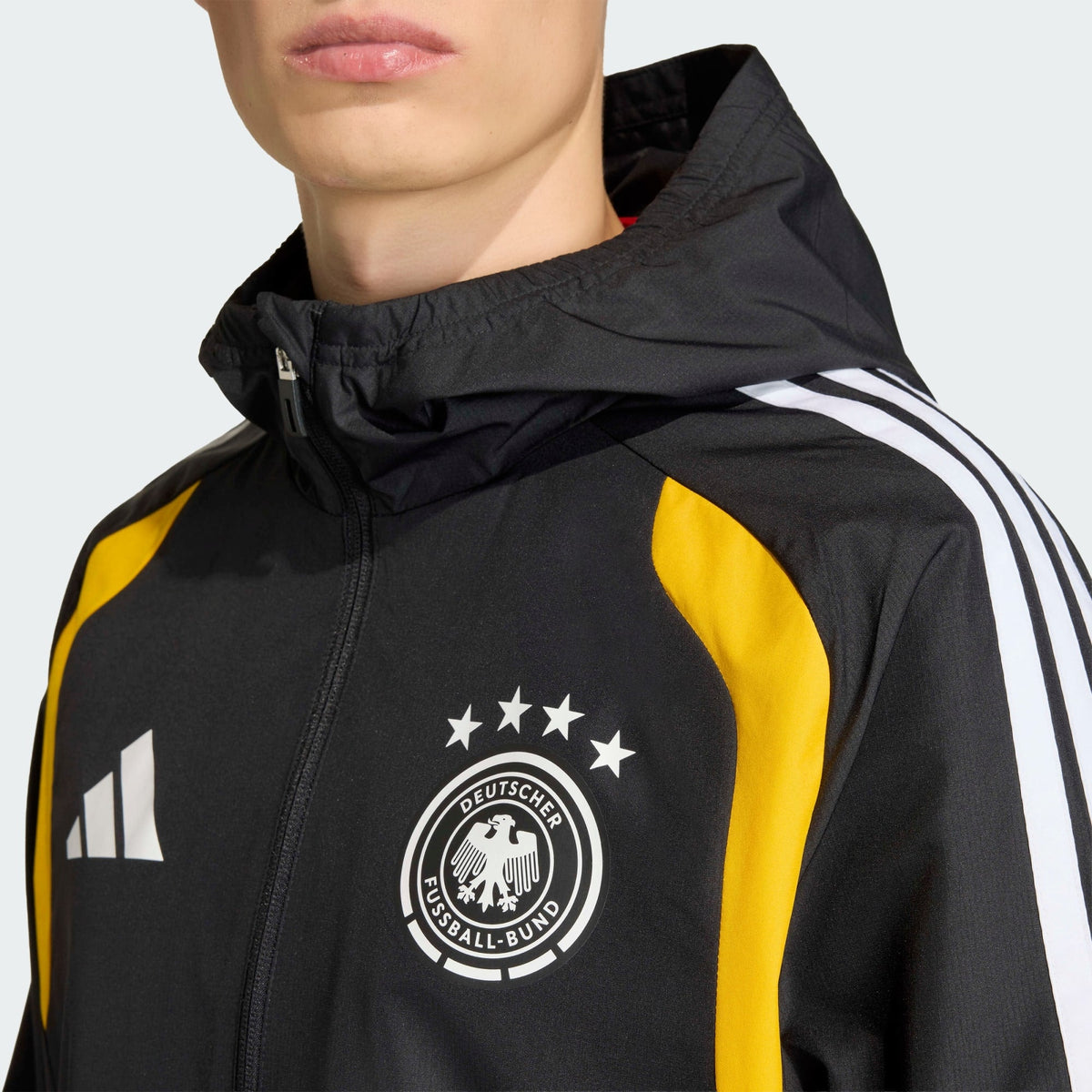 ADIDAS 2026 Germany Men Tiro All Weather Jacket - KB4489 product image 7, provided for visual reference and product detail