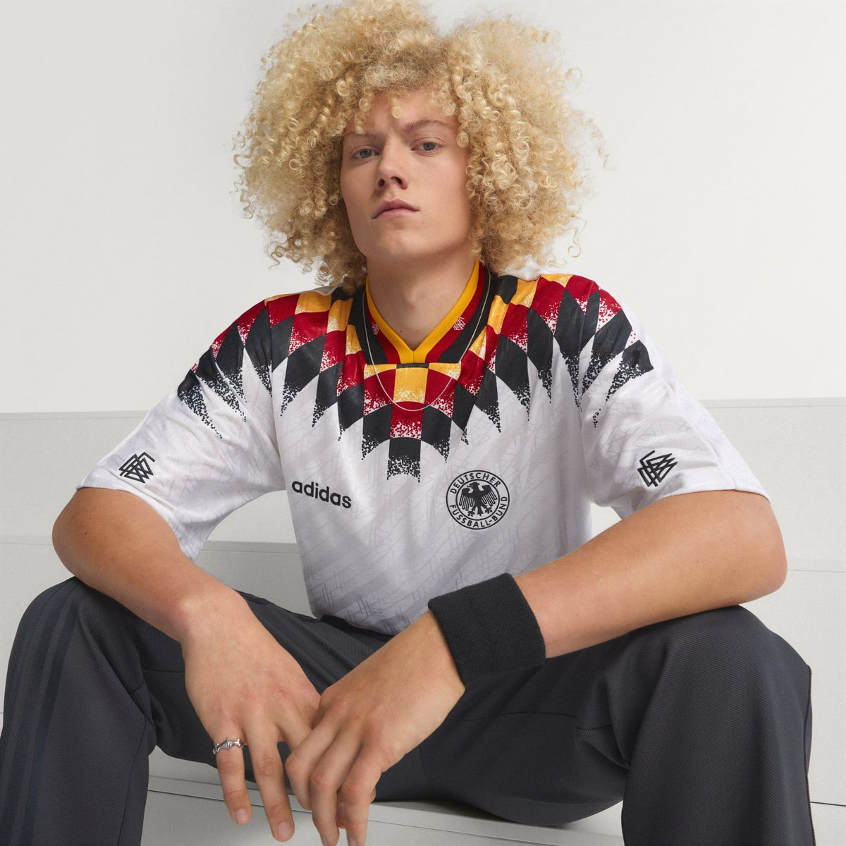 Adidas 26/27 Germany 1994 Home JSY JN3705 product image 7, provided for visual reference and product detail review