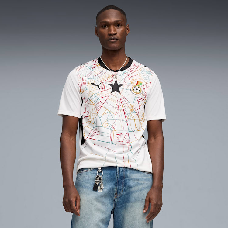 Puma Ghana Men Home Jersey 26/27 - 783419 01 product image 4, provided for visual reference and product detail review