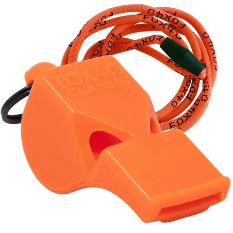 FOX 40 Classic W/Lanyard Orange 9903-0308 product image 1, provided for visual reference and product detail review