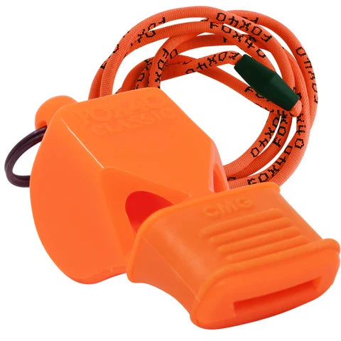 FOX 40 Classic CMG W/Lanyard Orange 9603-0308 product image 1, provided for visual reference and product detail review