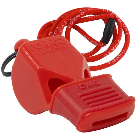 FOX 40 Classic CMG W/Lanyard Red 9603-0108 product image 1, provided for visual reference and product detail review
