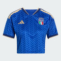 Adidas Italy Women Home Cropped Jersey 26/27 - KE8081 product image 1, provided for visual reference and product detail