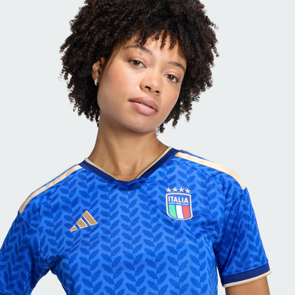 Adidas Italy Women Home Cropped Jersey 26/27 - KE8081 product image 6, provided for visual reference and product detail