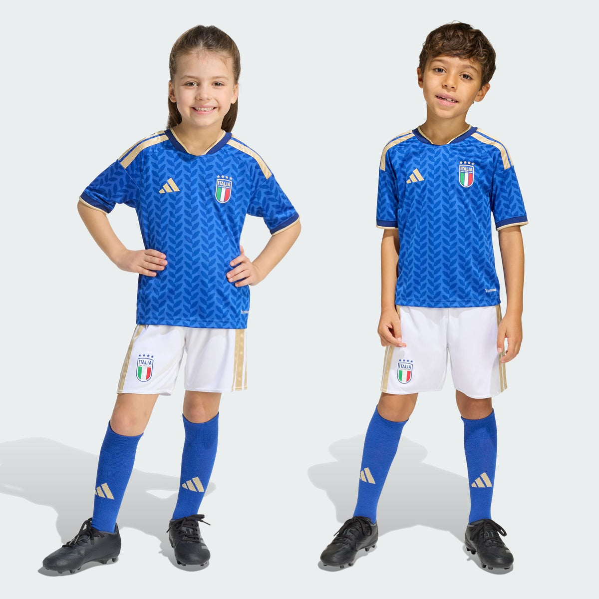 ADIDAS Italy Kids Home Kit 2026 - JY7587 product image 4, provided for visual reference and product detail review