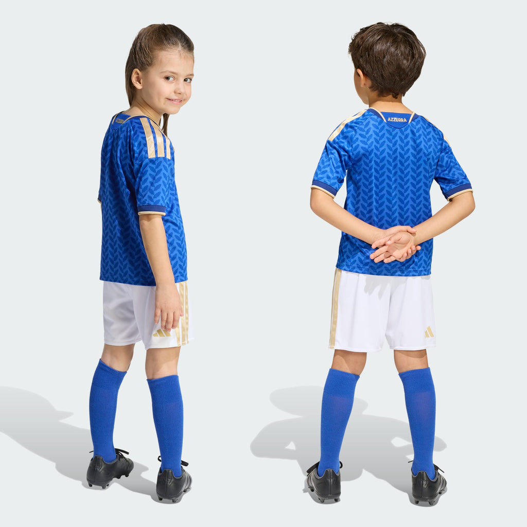 ADIDAS Italy Kids Home Kit 2026 - JY7587 product image 5, provided for visual reference and product detail review