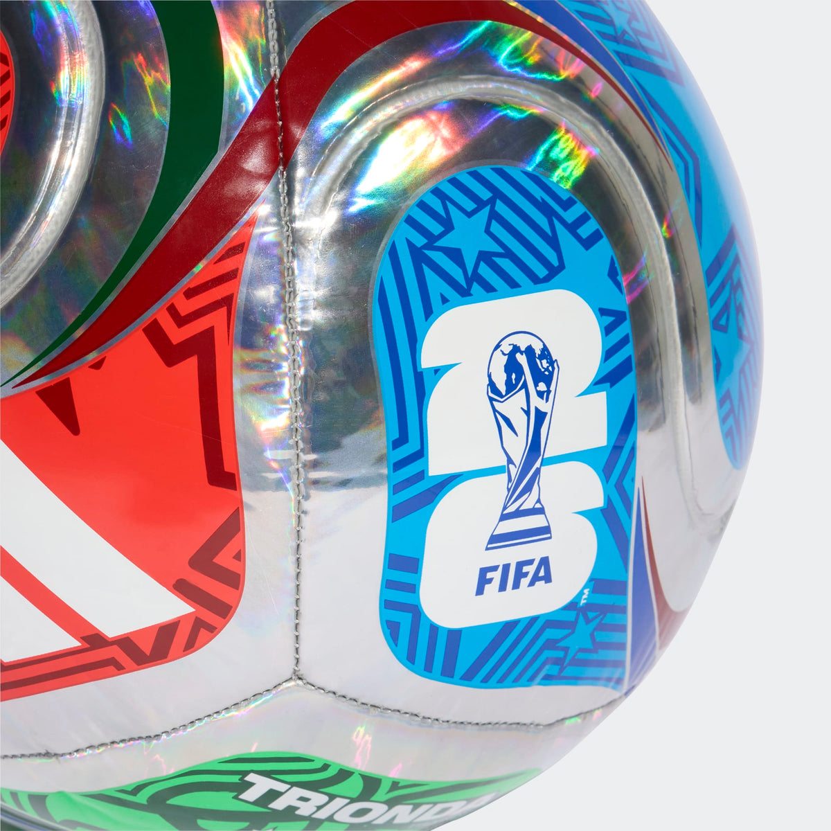 ADIDAS FIFA World Cup 2026 Trionda Foil Training Ball - JD8046 product image 3, provided for visual reference and product