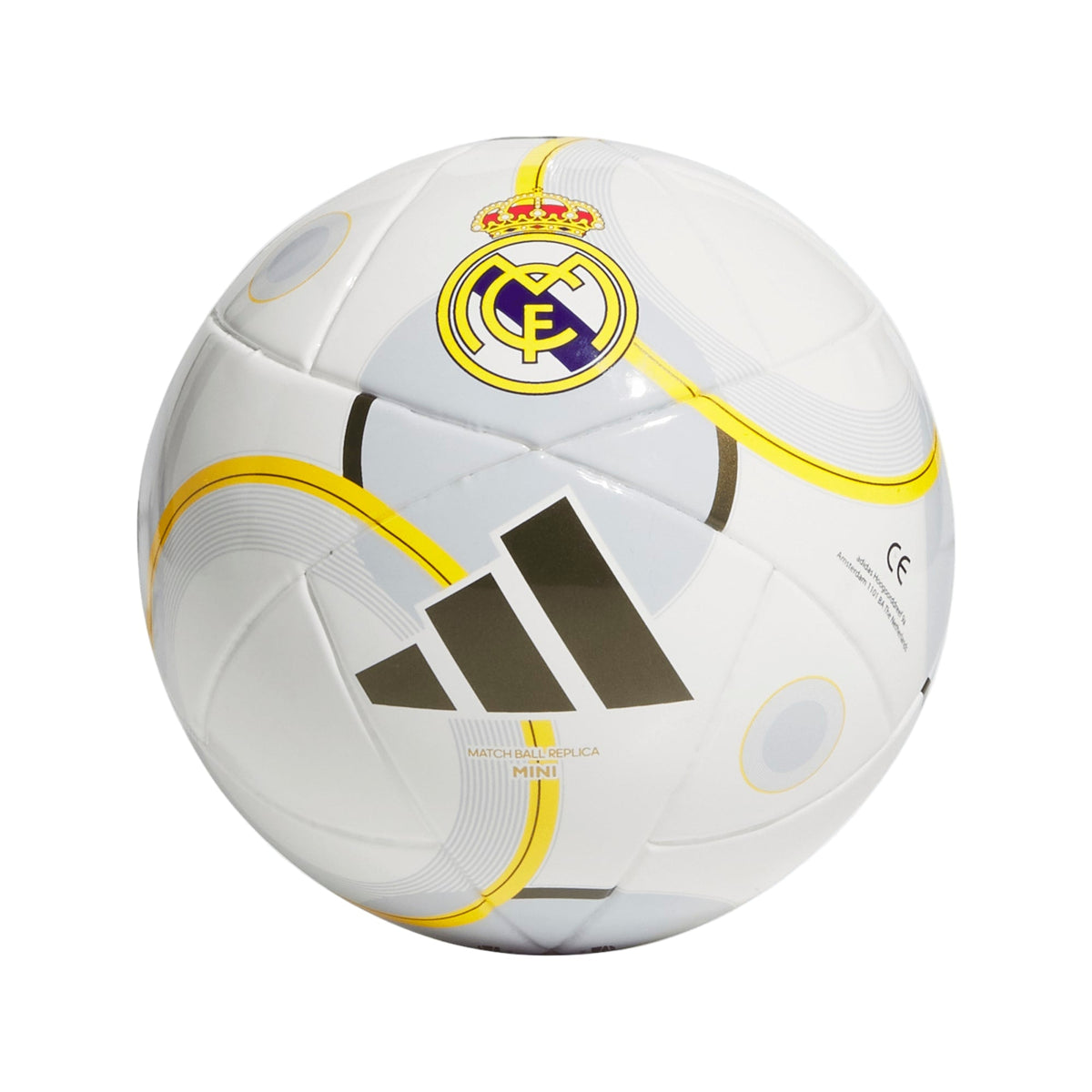 ADIDAS Real Madrid Home Mini Ball - JN7358 product image 1, provided for visual reference and product detail review