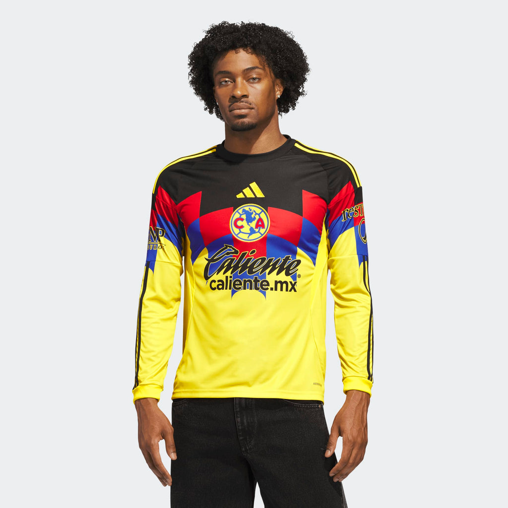ADIDAS Club America Men LS Home Jersey 25/26 - JN8636 product image 2, provided for visual reference and product detail