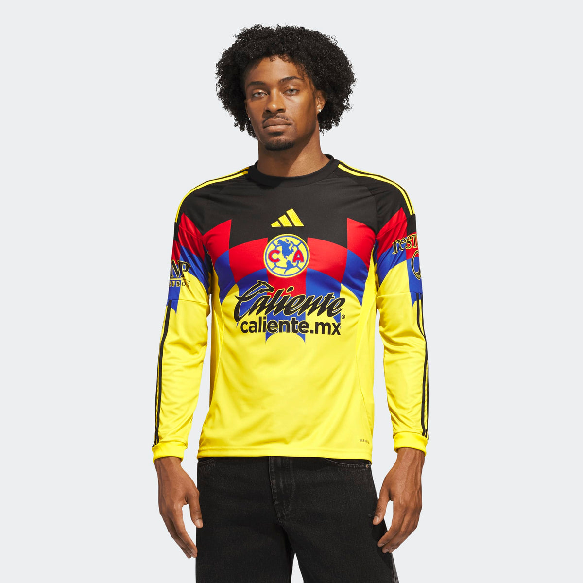 ADIDAS Club America Men LS Home Jersey 25/26 - JN8636 product image 2, provided for visual reference and product detail