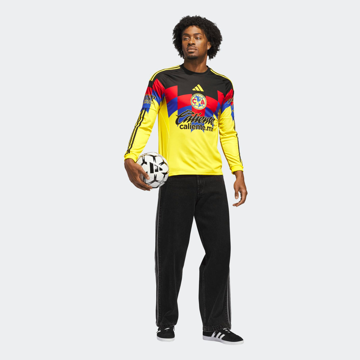 ADIDAS Club America Men LS Home Jersey 25/26 - JN8636 product image 4, provided for visual reference and product detail