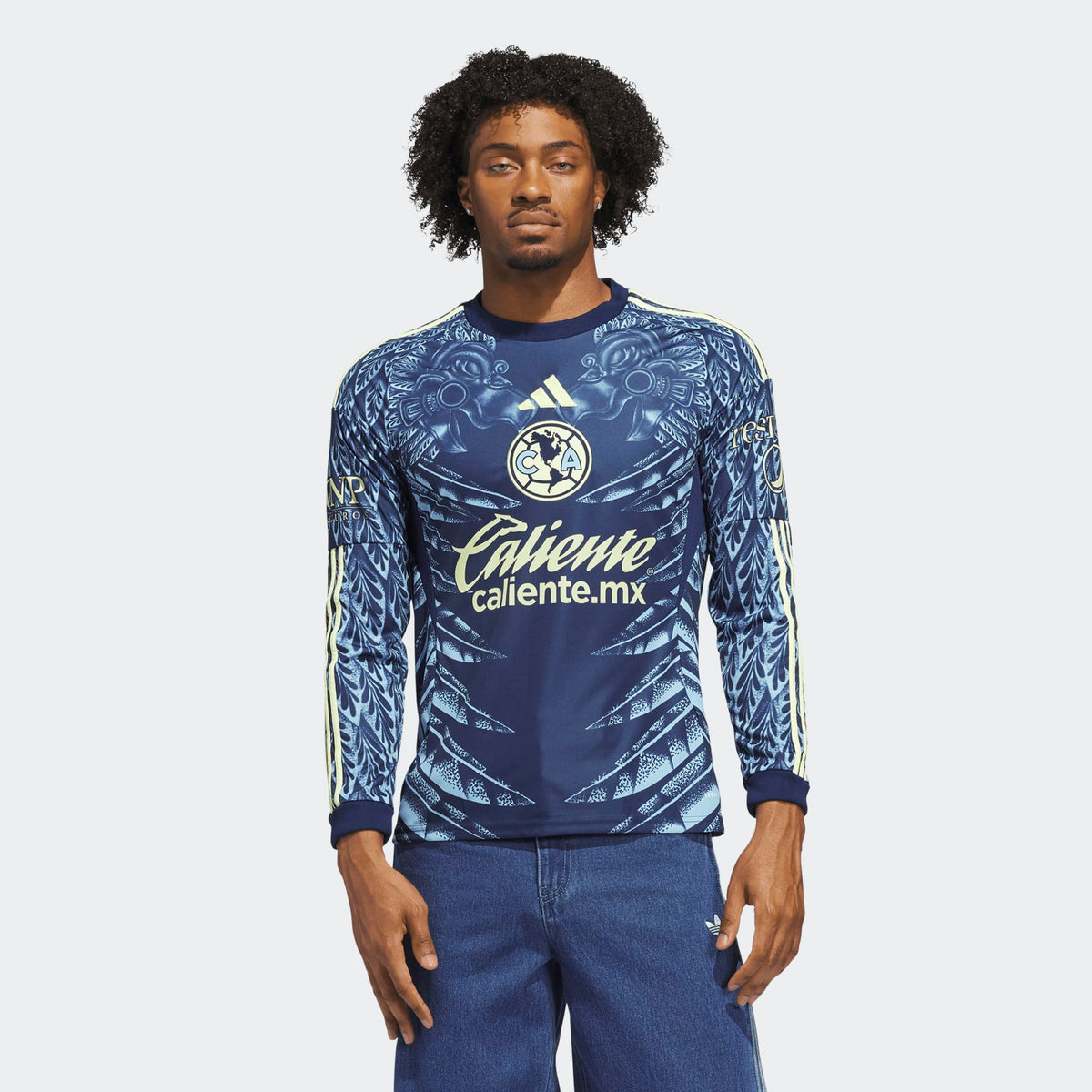ADIDAS Club América Men LS Away Jersey 25/26 - JN8637 product image 2, provided for visual reference and product detail