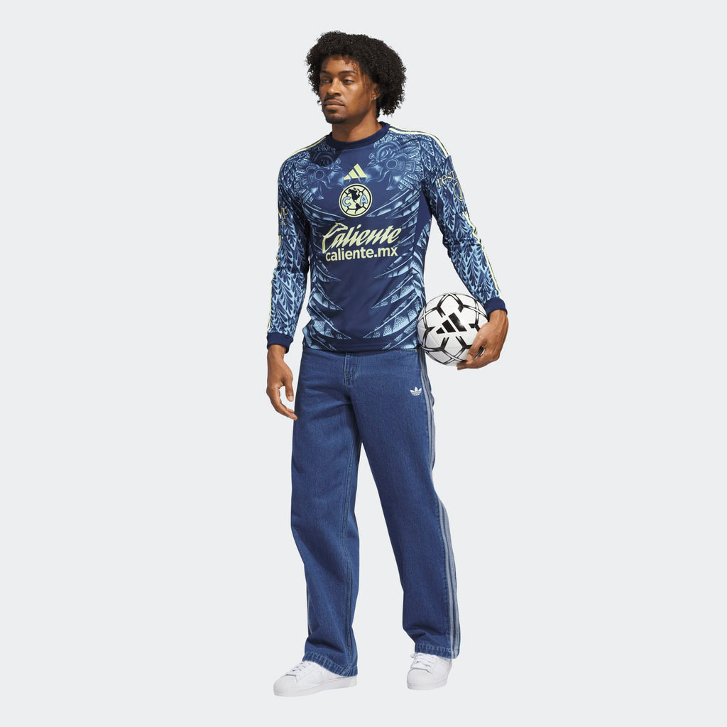 ADIDAS Club América Men LS Away Jersey 25/26 - JN8637 product image 4, provided for visual reference and product detail