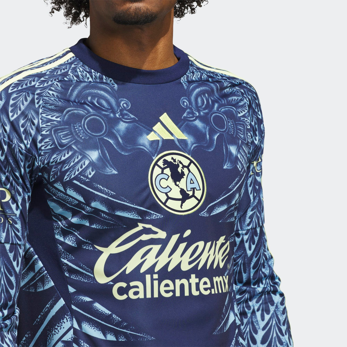 ADIDAS Club América Men LS Away Jersey 25/26 - JN8637 product image 5, provided for visual reference and product detail