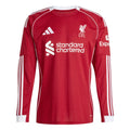 ADIDAS Liverpool Men’s Home LS Jersey 25/26 - JV6456 product image 1, provided for visual reference and product detail review