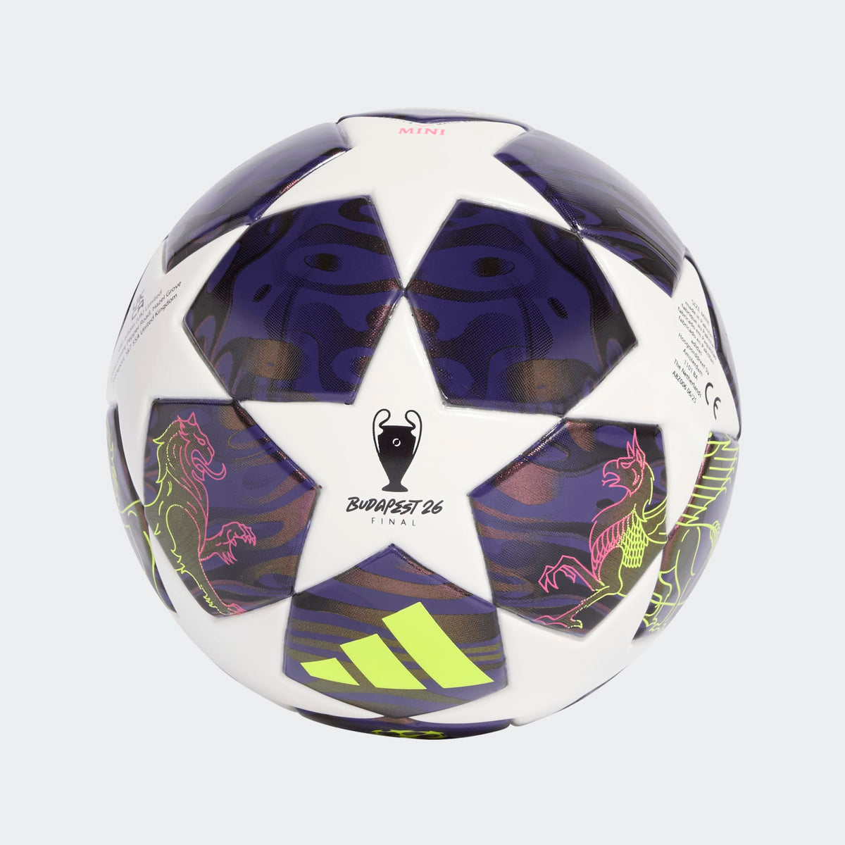 Adidas UCL Mini F JX9099 product image 2, provided for visual reference and product detail review