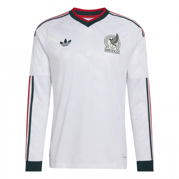 Adidas Mexico Men Authentic Away LS Jersey 26/27 - JZ2769 product image 1, provided for visual reference and product detail