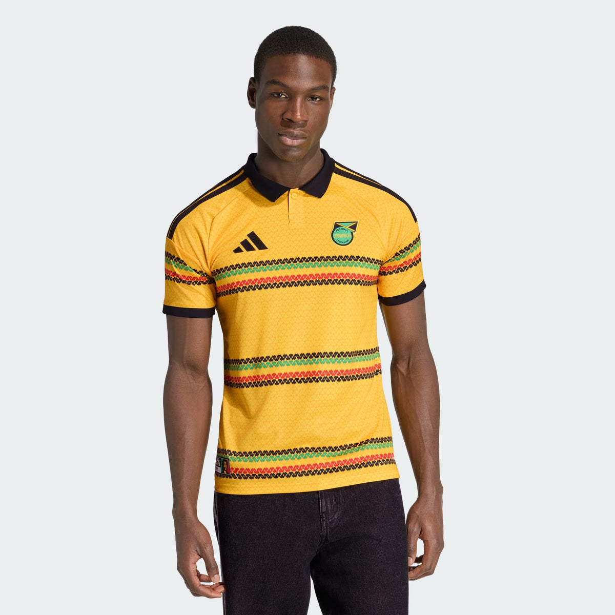 Adidas Jamaica Men Home Jersey 26/27 - KD0959 product image 3, provided for visual reference and product detail review