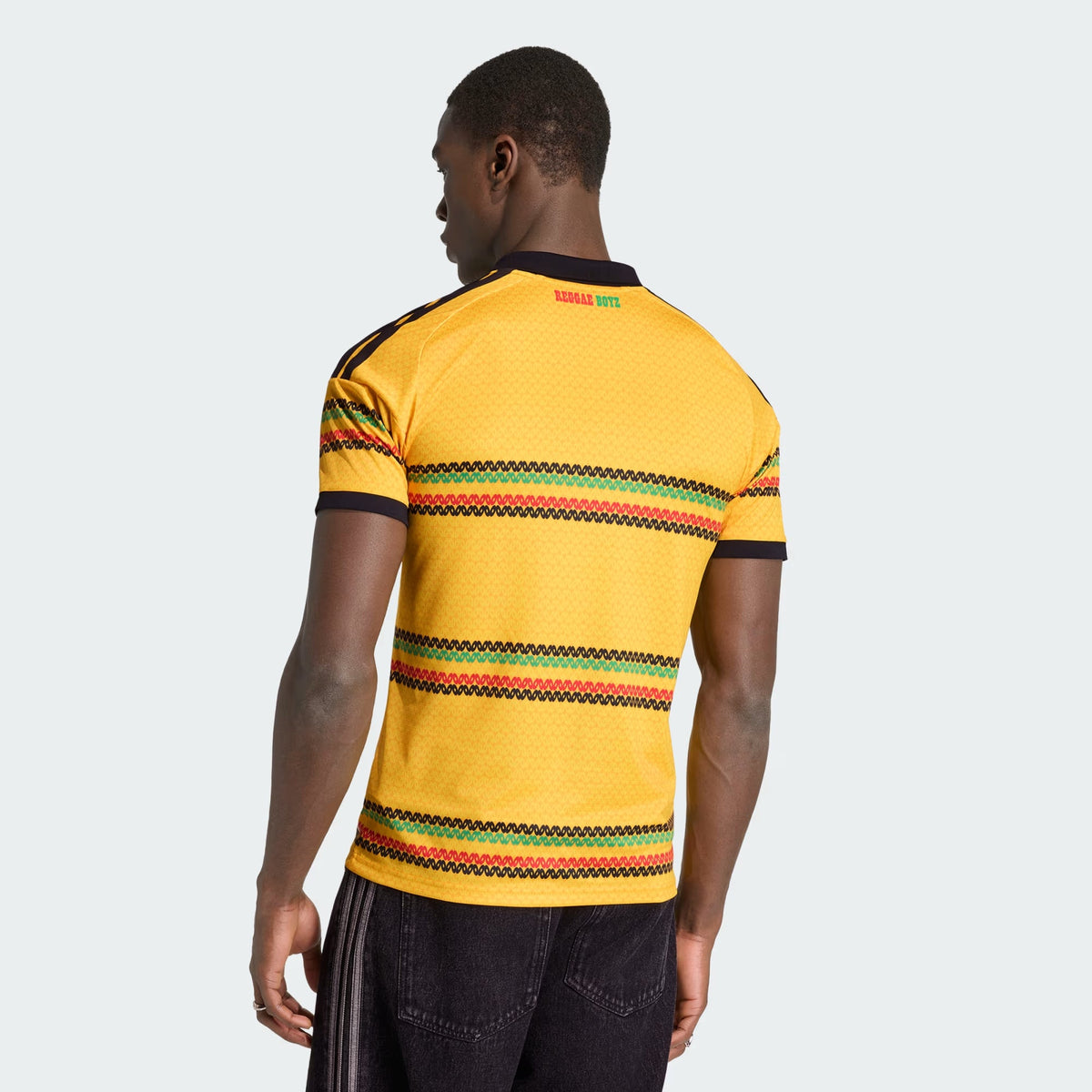 Adidas Jamaica Men Home Jersey 26/27 - KD0959 product image 4, provided for visual reference and product detail review