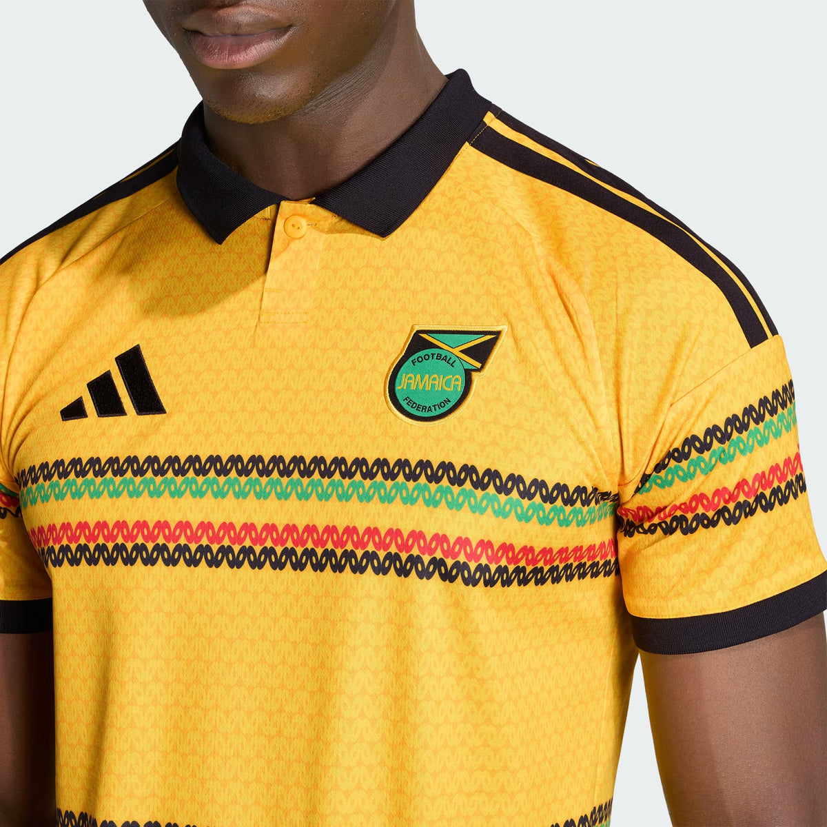 Adidas Jamaica Men Home Jersey 26/27 - KD0959 product image 6, provided for visual reference and product detail review