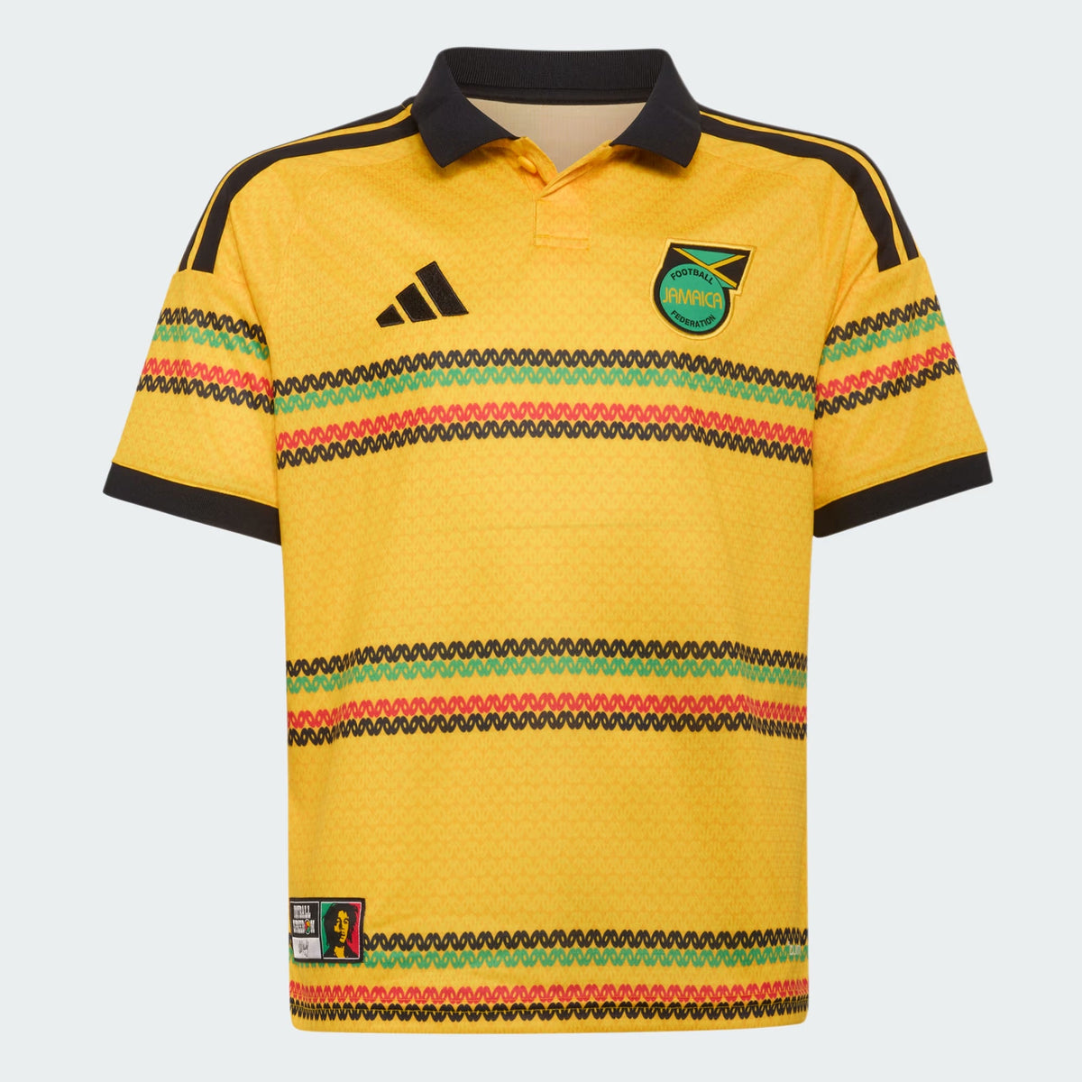 Adidas Jamaica Youth Home Jersey 26/27 - KB3391 product image 1, provided for visual reference and product detail review
