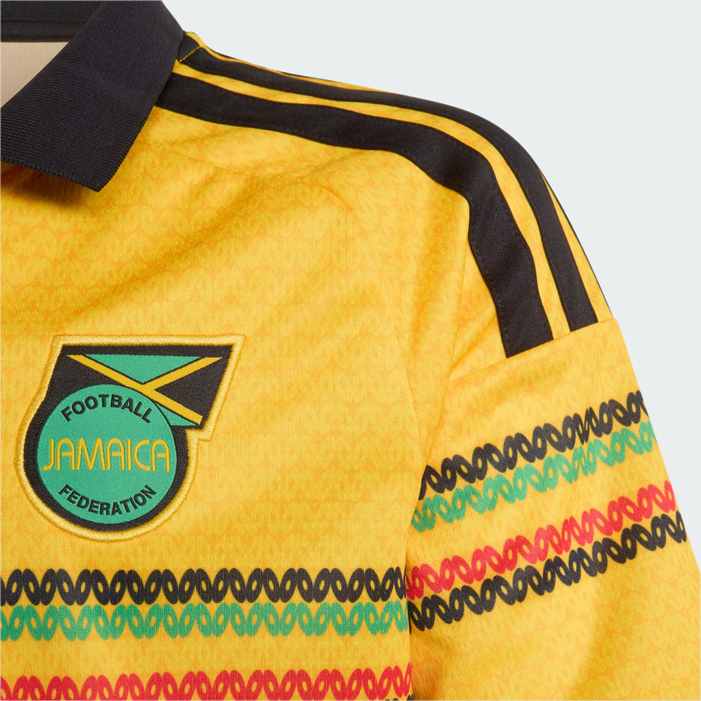 Adidas Jamaica Youth Home Jersey 26/27 - KB3391 product image 3, provided for visual reference and product detail review