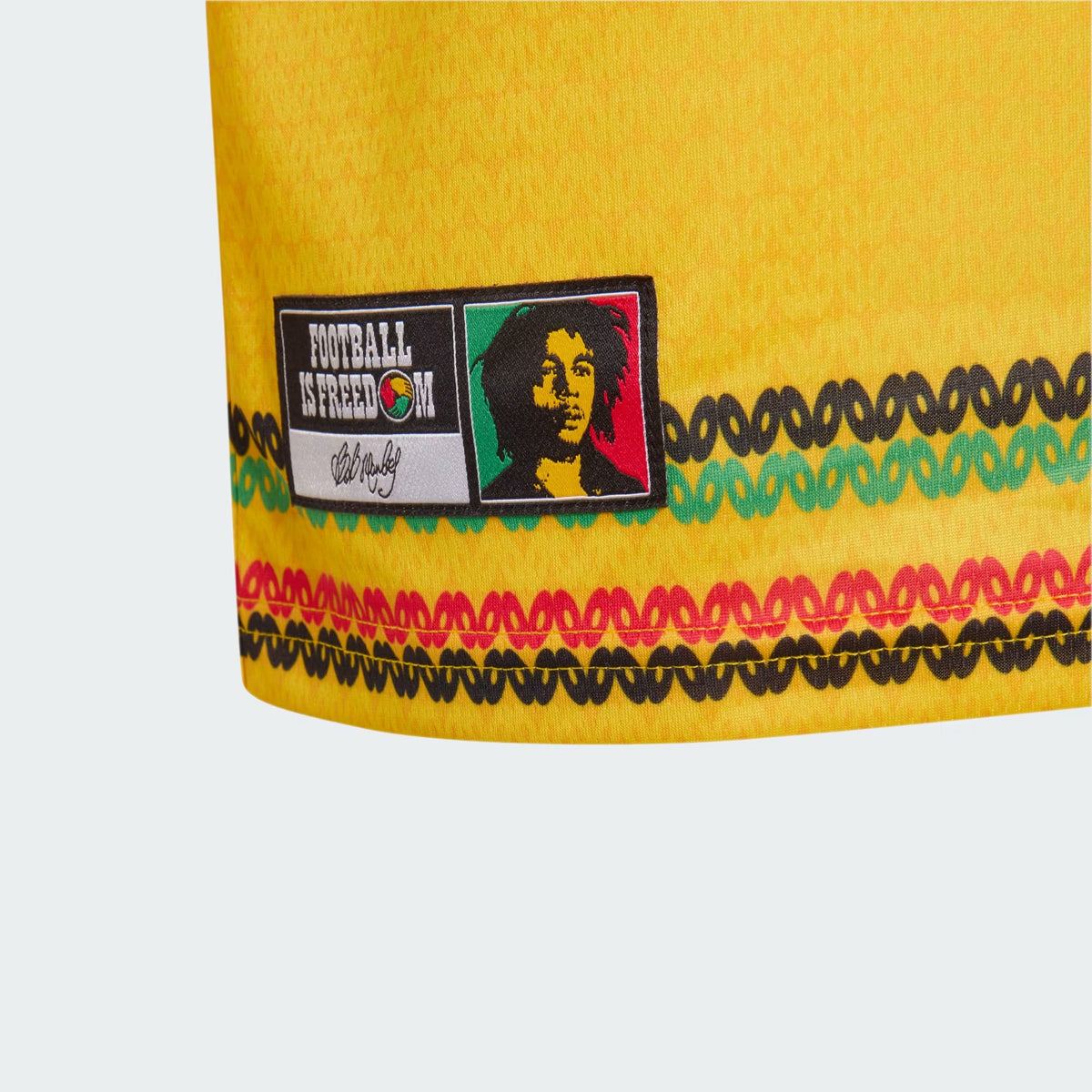 Adidas Jamaica Youth Home Jersey 26/27 - KB3391 product image 4, provided for visual reference and product detail review