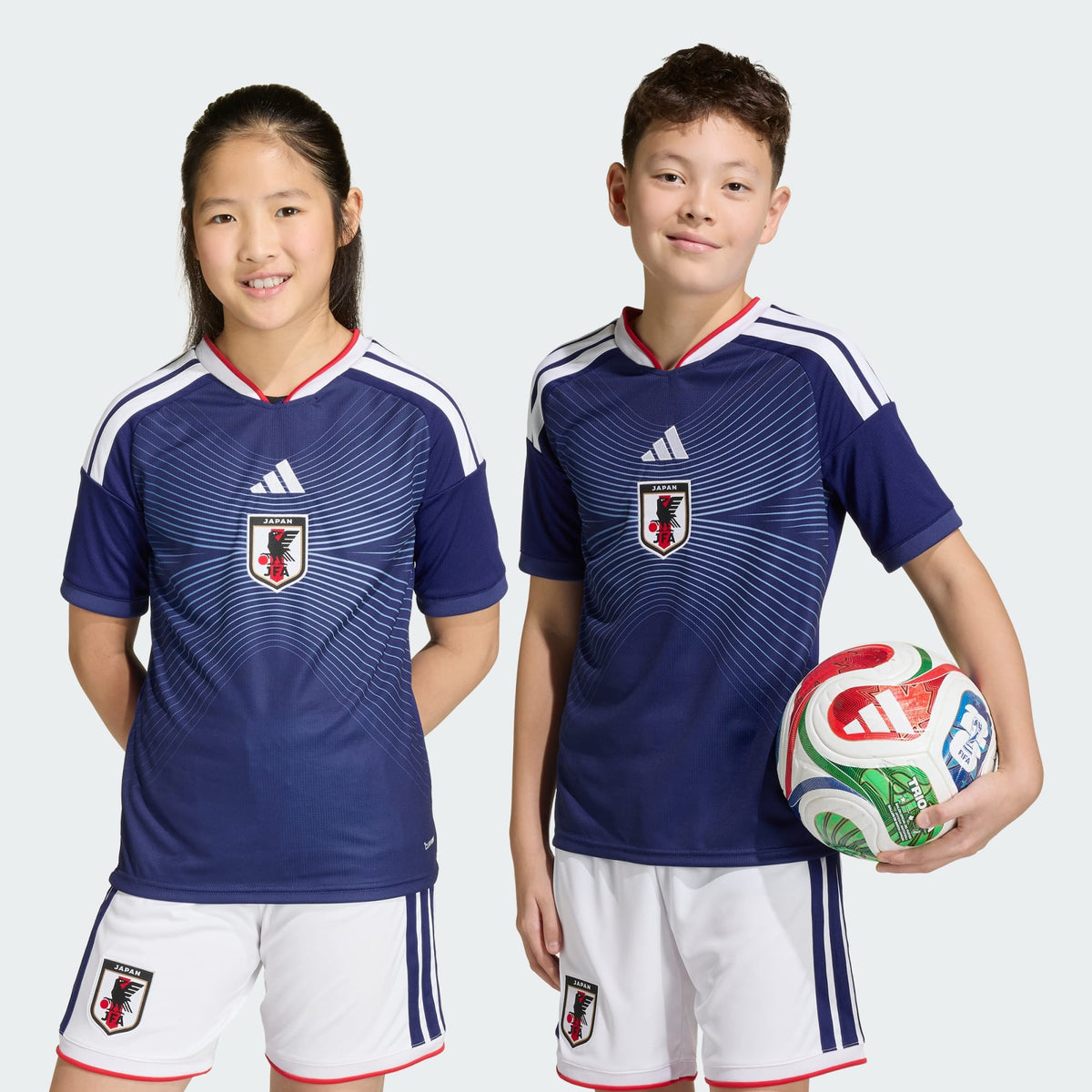 ADIDAS Japan Youth Home Jersey 2026 - JZ9688 product image 5, provided for visual reference and product detail review