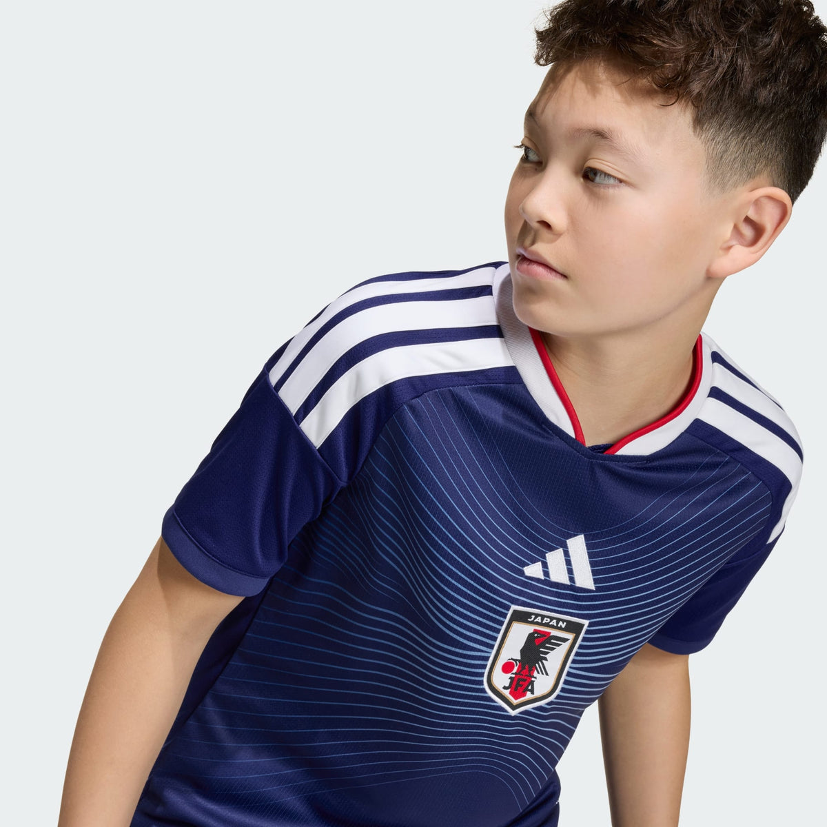 ADIDAS Japan Youth Home Jersey 2026 - JZ9688 product image 3, provided for visual reference and product detail review
