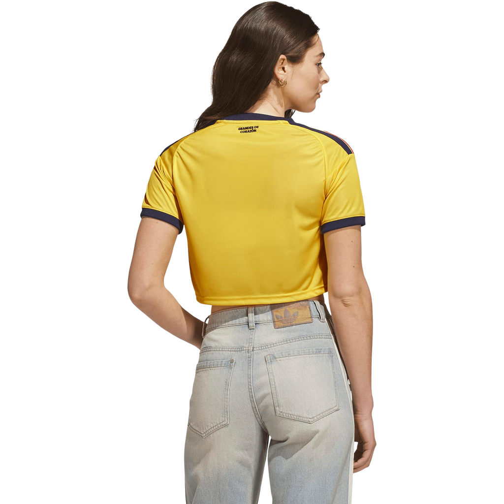 Adidas Women Club America 26/27 Home Cropped JSY KY8122 product image 3, provided for visual reference and product detail