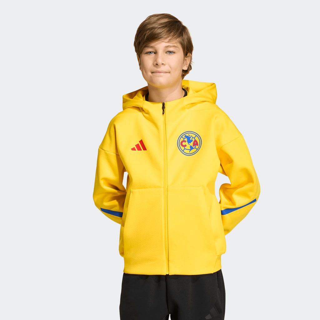 ADIDAS Club America Youth Anthem Jacket - KC4414 product image 2, provided for visual reference and product detail review