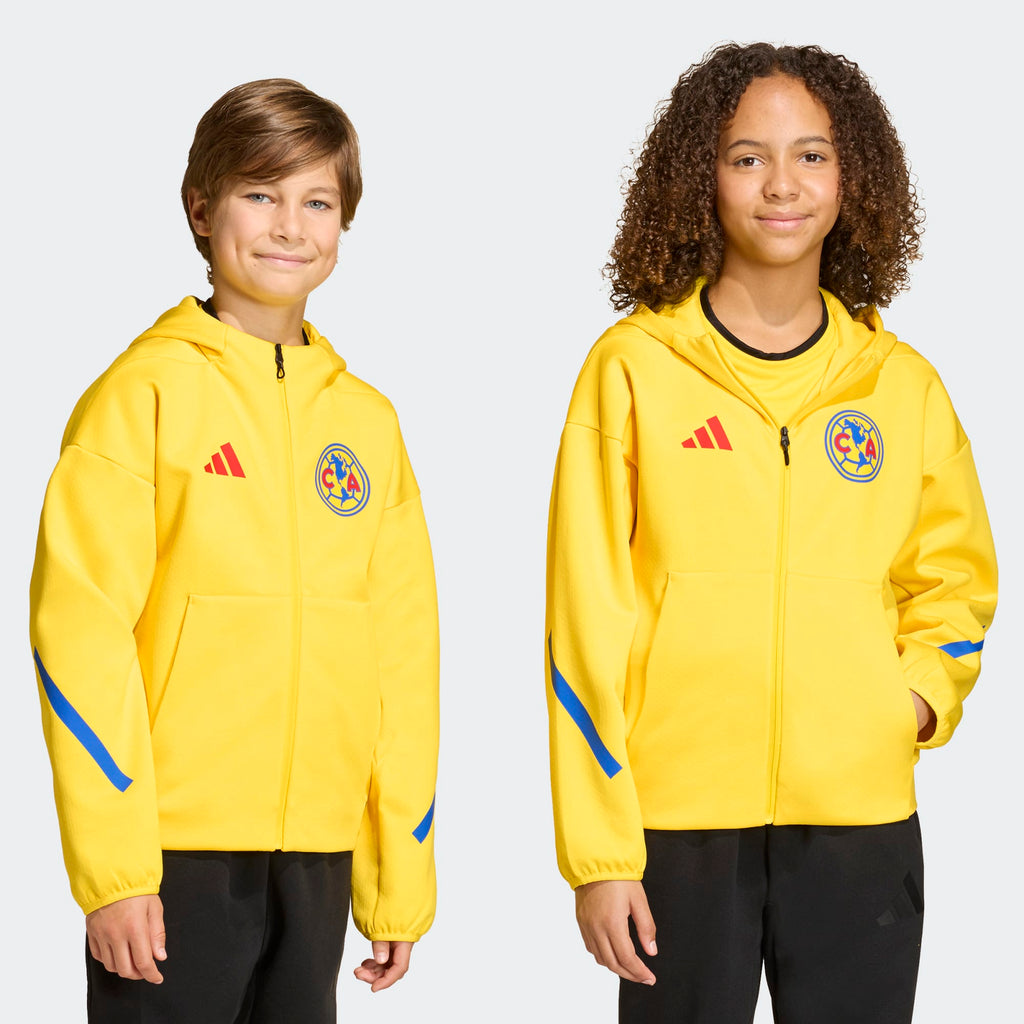 ADIDAS Club America Youth Anthem Jacket - KC4414 product image 8, provided for visual reference and product detail review