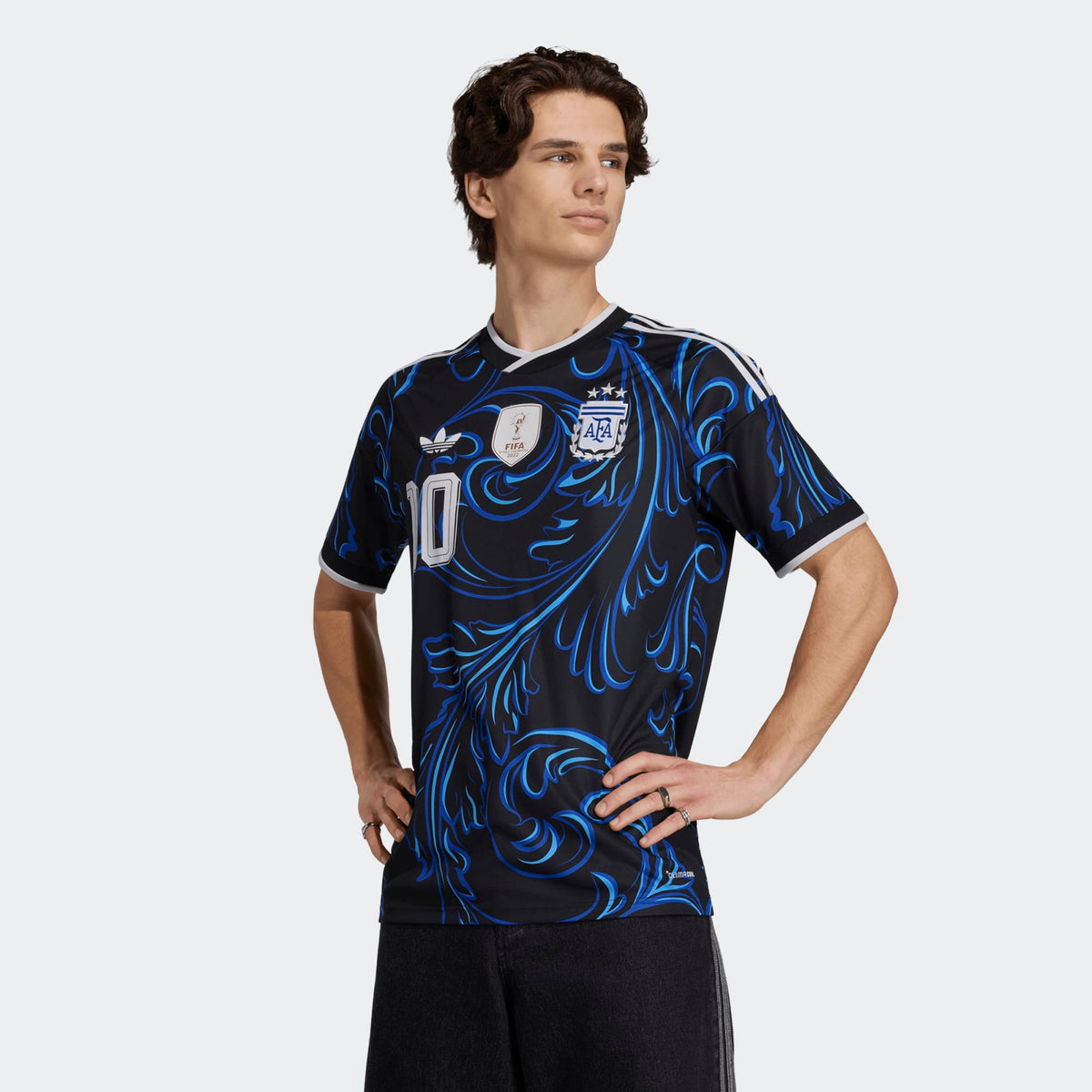 Adidas Men Argentina 26 Away Messi Jersey KH3940 product image 3, provided for visual reference and product detail review