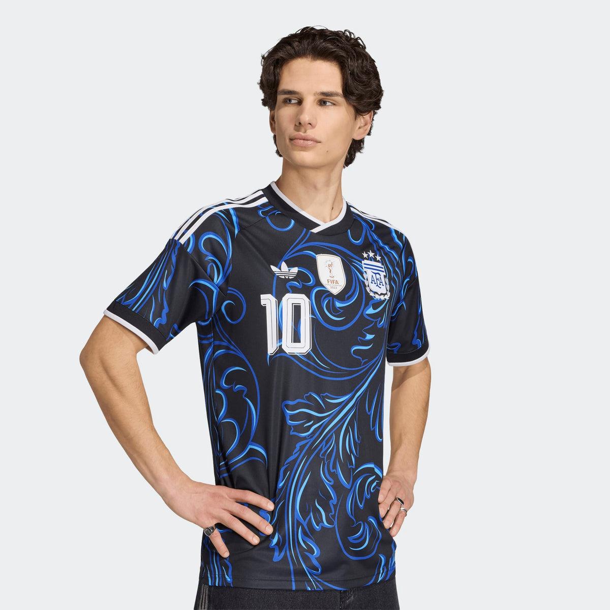 Adidas Men Argentina 26 Away Messi Jersey KH3940 product image 6, provided for visual reference and product detail review