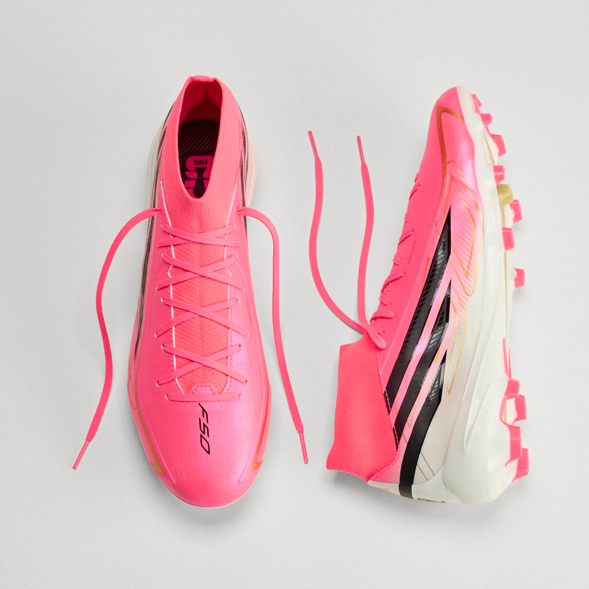 Adidas F50 Hyper-fast League Mid FG KJ6714 product image 3, provided for visual reference and product detail review