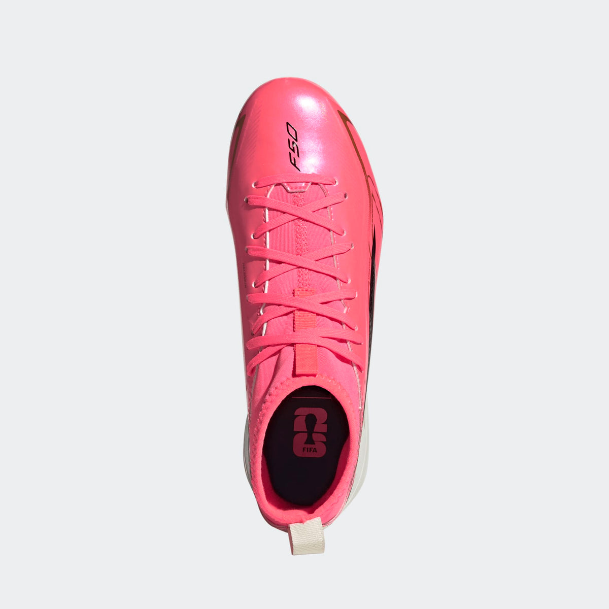 Adidas F50 Hyper-Fast League Mid JR KK1315 product image 2, provided for visual reference and product detail review