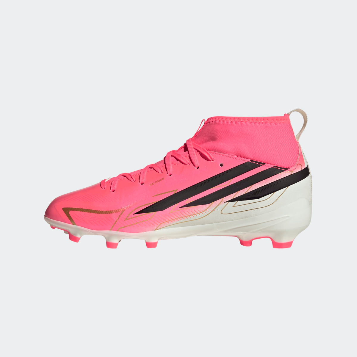 Adidas F50 Hyper-Fast League Mid JR KK1315 product image 4, provided for visual reference and product detail review