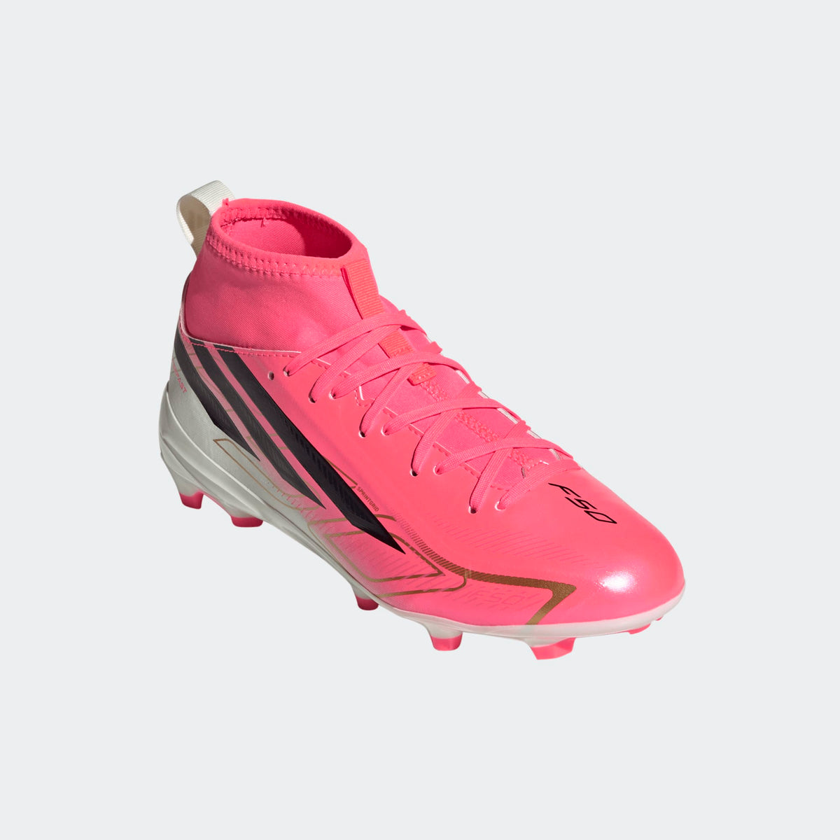 Adidas F50 Hyper-Fast League Mid JR KK1315 product image 5, provided for visual reference and product detail review