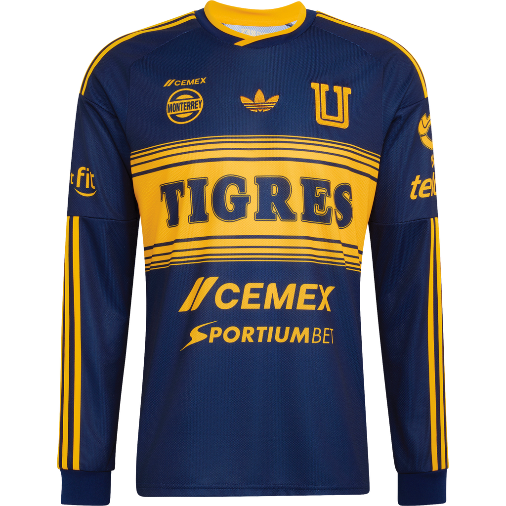 Adidas Tigres UANL 26/27 LS Away JSY KV6489 product image 1, provided for visual reference and product detail review
