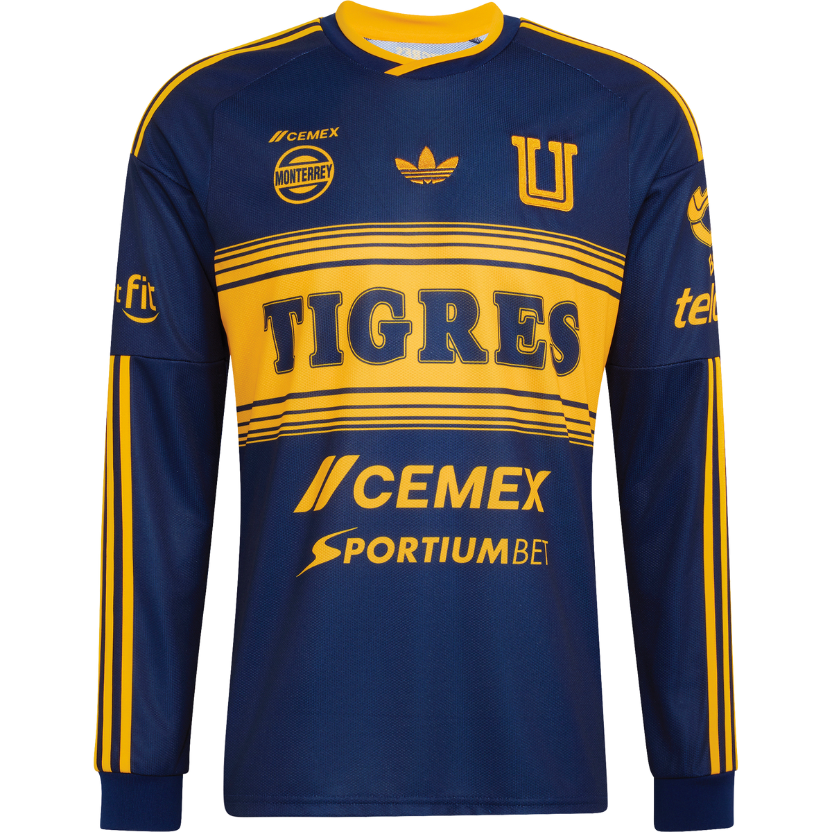 Adidas Tigres UANL 26/27 LS Away JSY KV6489 product image 1, provided for visual reference and product detail review