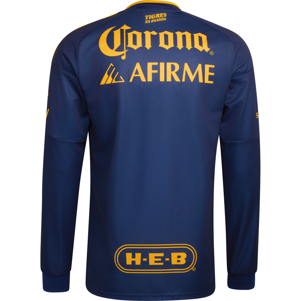 Adidas Tigres UANL 26/27 LS Away JSY KV6489 product image 2, provided for visual reference and product detail review