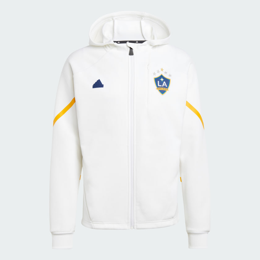 ADIDAS LA Galaxy Anthem Jacket product image 1, provided for visual reference and product detail review
