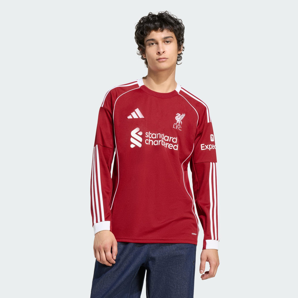 ADIDAS Liverpool Men’s Home LS Jersey 25/26 - JV6456 product image 5, provided for visual reference and product detail review