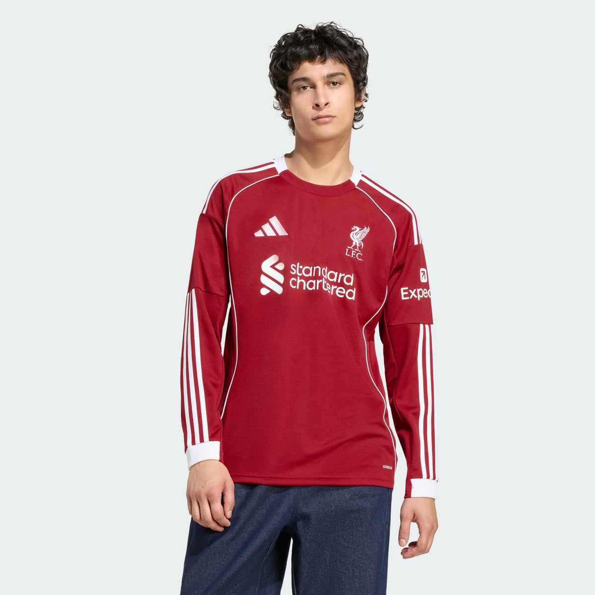 ADIDAS Liverpool Men’s Home LS Jersey 25/26 - JV6456 product image 5, provided for visual reference and product detail review