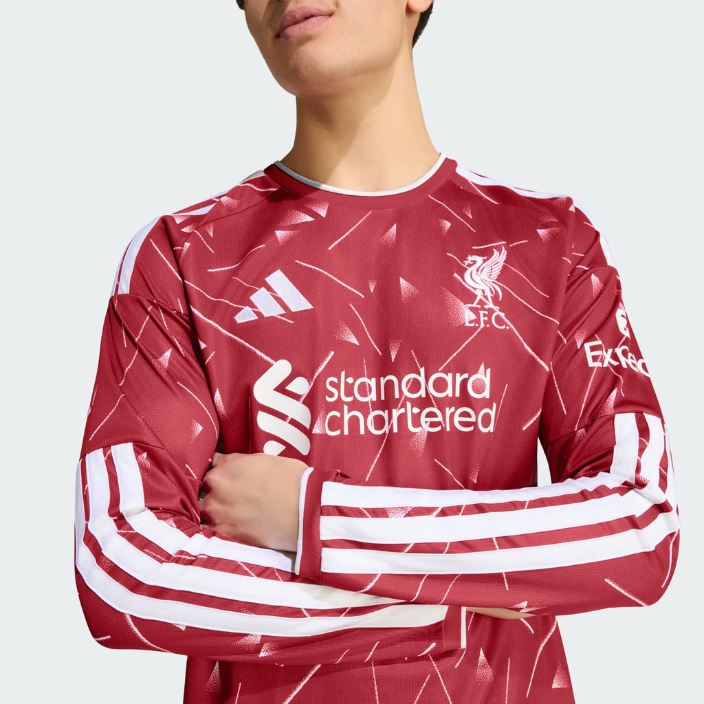 Adidas Men Liverpool FC 26/27 Home L/S JSY KB8268 product image 4, provided for visual reference and product detail review
