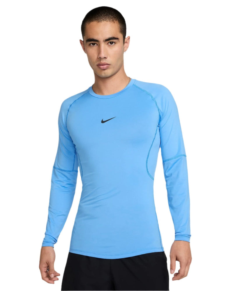 NIKE Pro Men Dri-FIT Tight Long-Sleeve Fitness Top FB7919 412 product image 1, provided for visual reference and product