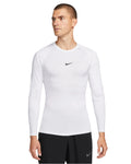 NIKE Pro Men Dri-FIT Tight Long-Sleeve Fitness Top FB7919 100 product image 1, provided for visual reference and product