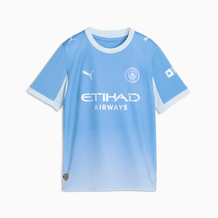 Puma Manchester City Home Youth Jersey 26/27 - 784329 01 product image 1, provided for visual reference and product detail