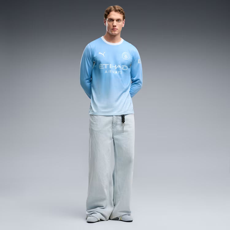 Puma Manchester City Home LS Jersey 26/27 - 784327 01 product image 5, provided for visual reference and product detail