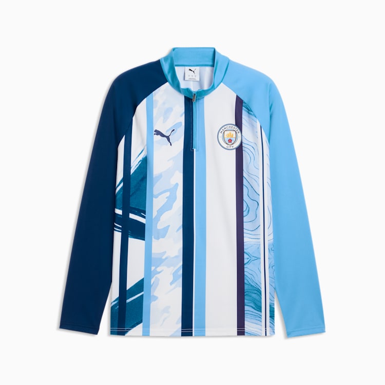 Puma Manchester City Warm Up Jacket 786254 06 product image 4, provided for visual reference and product detail review